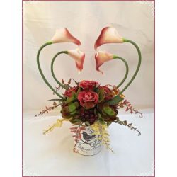 "Őszi Szerelem" örök-ikebana 