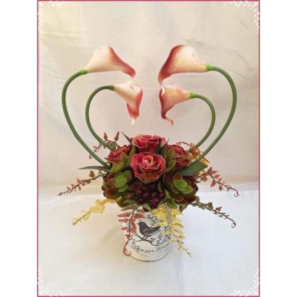 "Őszi Szerelem" örök-ikebana 