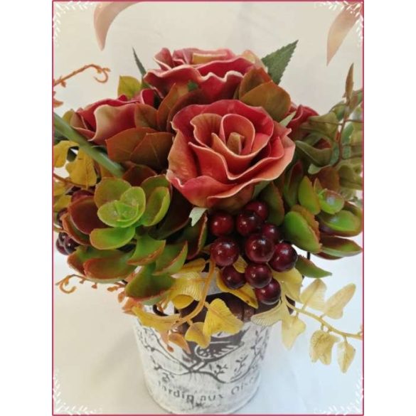 "Őszi Szerelem" örök-ikebana 