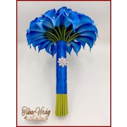 36 virágos Király-kék kálás örök-csokor 