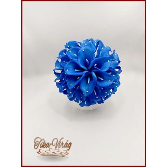 36 virágos Király-kék kálás örök-csokor 