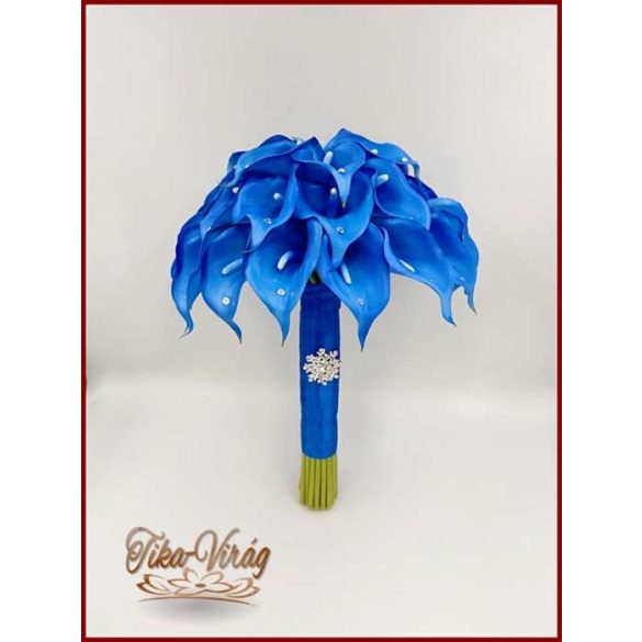 36 virágos Király-kék kálás örök-csokor 