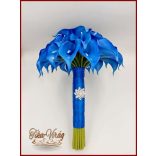 36 virágos Király-kék kálás örök-csokor 