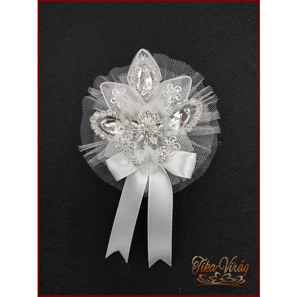 Autentikus, tradícionális bokréta, kitűző 1.