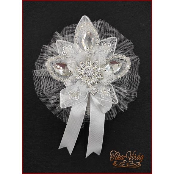 Autentikus, tradícionális bokréta, kitűző 2.