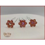 Gold-Rose strasszköves hajtű 181541.