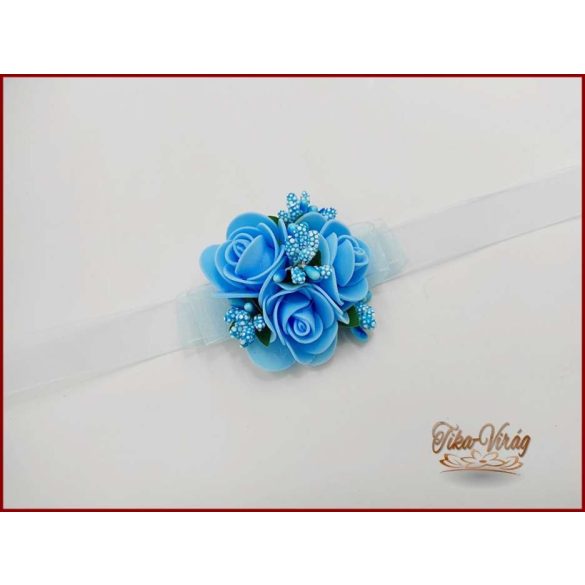 Csuklódísz világos kék 