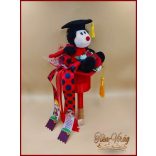 Ovis ballagási örök csokor – katicabogaras egyedi ajándék fiúknak és lányoknak