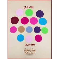 Filc kör forma 10db/csomag