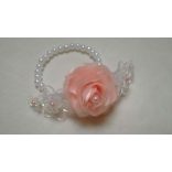 Csuklódísz barack-fehér 