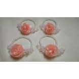 Csuklódísz barack-fehér 