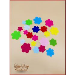 Filc virágforma 10db/csomag