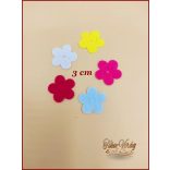 Filc virágforma 10db/csomag