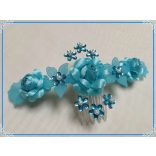 Türkizkék fejdísz 