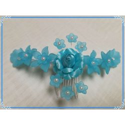 Türkizkék fejdísz 