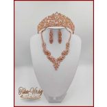 Gold-Rose Korona + Nyakék szett variáció 192054.