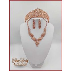 Gold-Rose Korona + Nyakék szett variáció 192054.