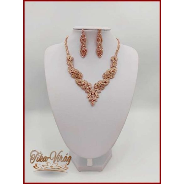 Gold-Rose Korona + Nyakék szett variáció 192054.