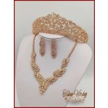 Gold-Rose Korona + Nyakék szett variáció 192054.