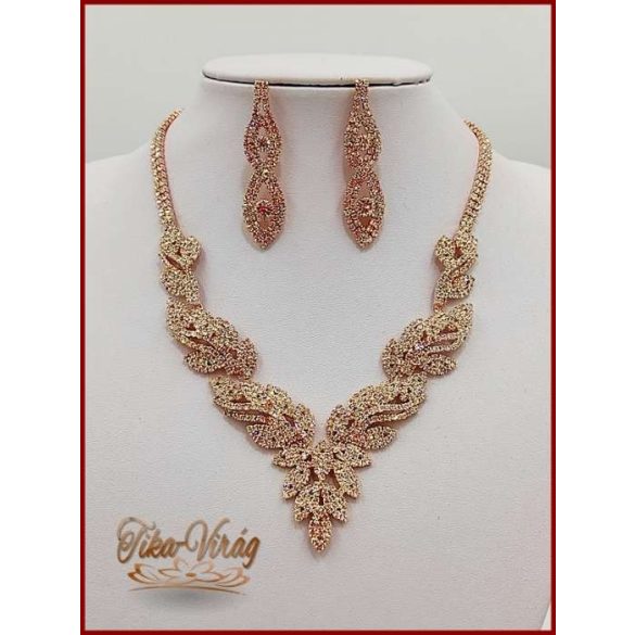 Gold-Rose Korona + Nyakék szett variáció 192054.
