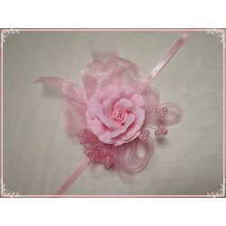 Csuklódísz rózsaszín 