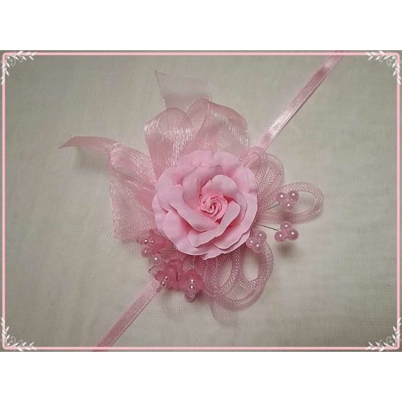 Csuklódísz rózsaszín 