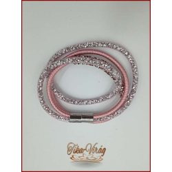 Karkötő dupla mályvás-színű 