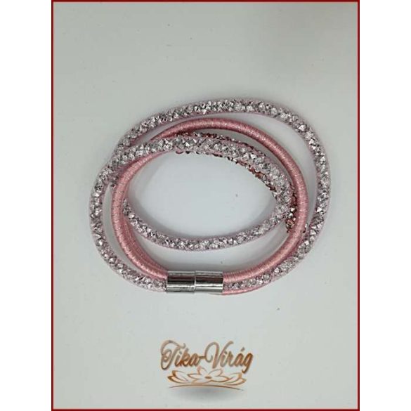 Karkötő dupla mályvás-színű 