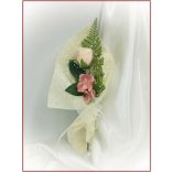 Mályvás-pasztell szülő-köszöntő örök-csokor 