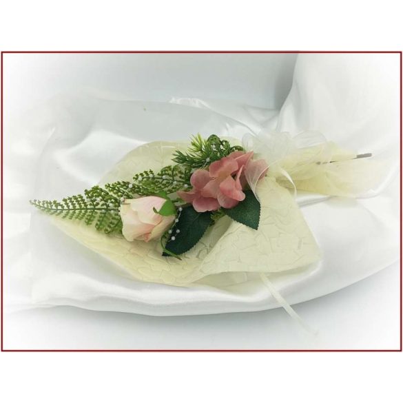 Mályvás-pasztell szülő-köszöntő örök-csokor 