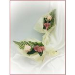 Mályvás-pasztell szülő-köszöntő örök-csokor 