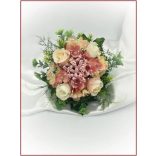 Mályvás-pasztell asztaldísz 