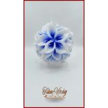 30 virágos White-Blue, Kék-fehér kálás örök-csokor 