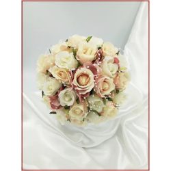 Mályvás-pasztell 24 szálas Örök-csokor 