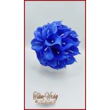 30 virágos Király-kék kálás örök-csokor 