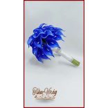 30 virágos Király-kék kálás örök-csokor 