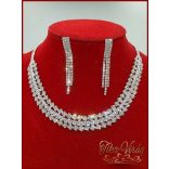 Nyakék-szett cirkónia kövekkel 212821.