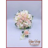 PÚDER-RÓZSASZÍN RÓZSÁS-FEHÉR KÁLÁS ÖRÖK-CSOKOR+KITŰZŐ 