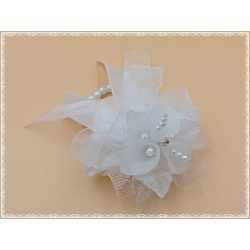 Fehér Csuklódísz fehér Kálás  Gyöngyös-pánttal