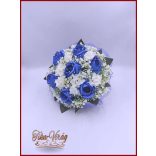 Király-kék 7 virágos örök-csokor 