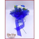 Király-kék 7 virágos örök-csokor 