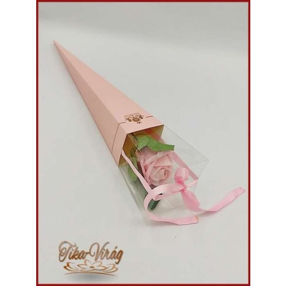 SZAPPANRÓZSA DÍSZDOBOZBAN rózsaszín 