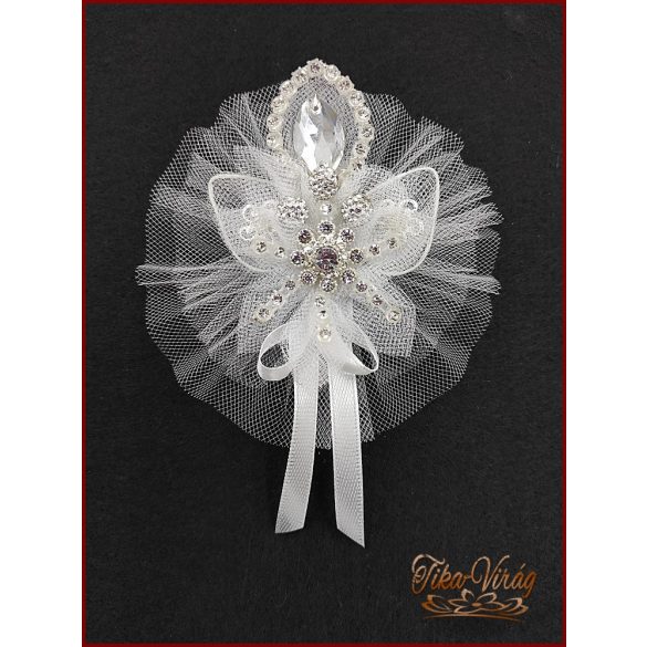 Autentikus, tradícionális bokréta, kitűző 3.