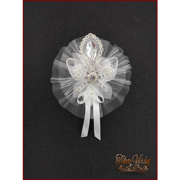 Autentikus, tradícionális bokréta, kitűző 3.