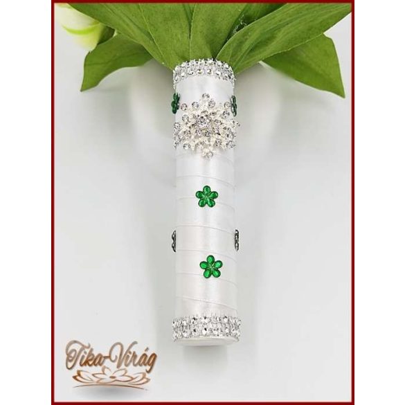 29 szálas Fehér tulipán örök-csokor 