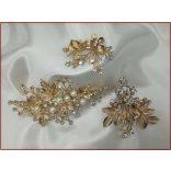 Aranyszínű-Strasszos kontytű 3:1-ben 224813.