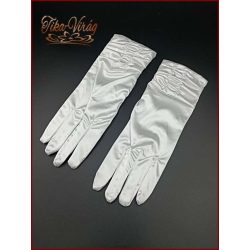 Menyasszonyi rövid kesztyű húzott 