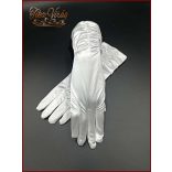 Menyasszonyi rövid kesztyű húzott 