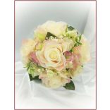 Hamvas barack rózsa Örök-csokor 5 virágos 