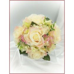 Hamvas barack rózsa Örök-csokor 5 virágos 